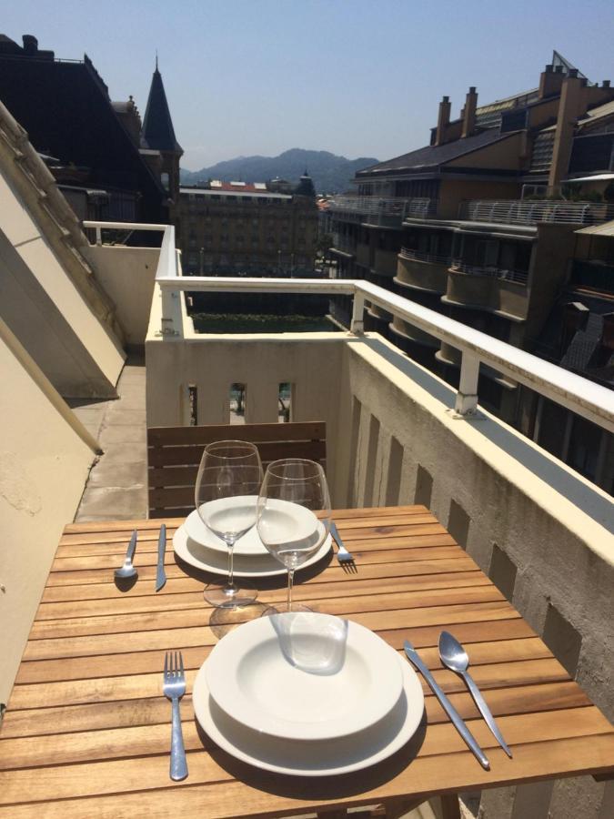Апартаменты Decor En Gros Con Vistas Al Rio Сан-Себастьян Экстерьер фото