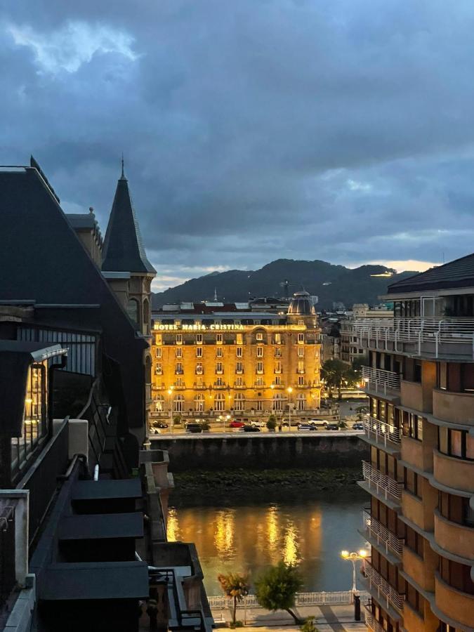 Апартаменты Decor En Gros Con Vistas Al Rio Сан-Себастьян Экстерьер фото