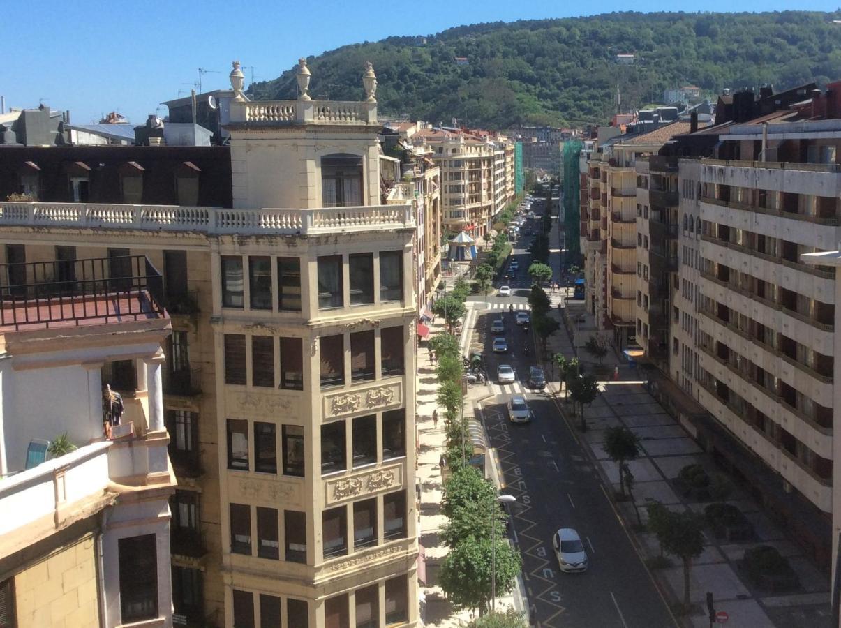 Апартаменты Decor En Gros Con Vistas Al Rio Сан-Себастьян Экстерьер фото